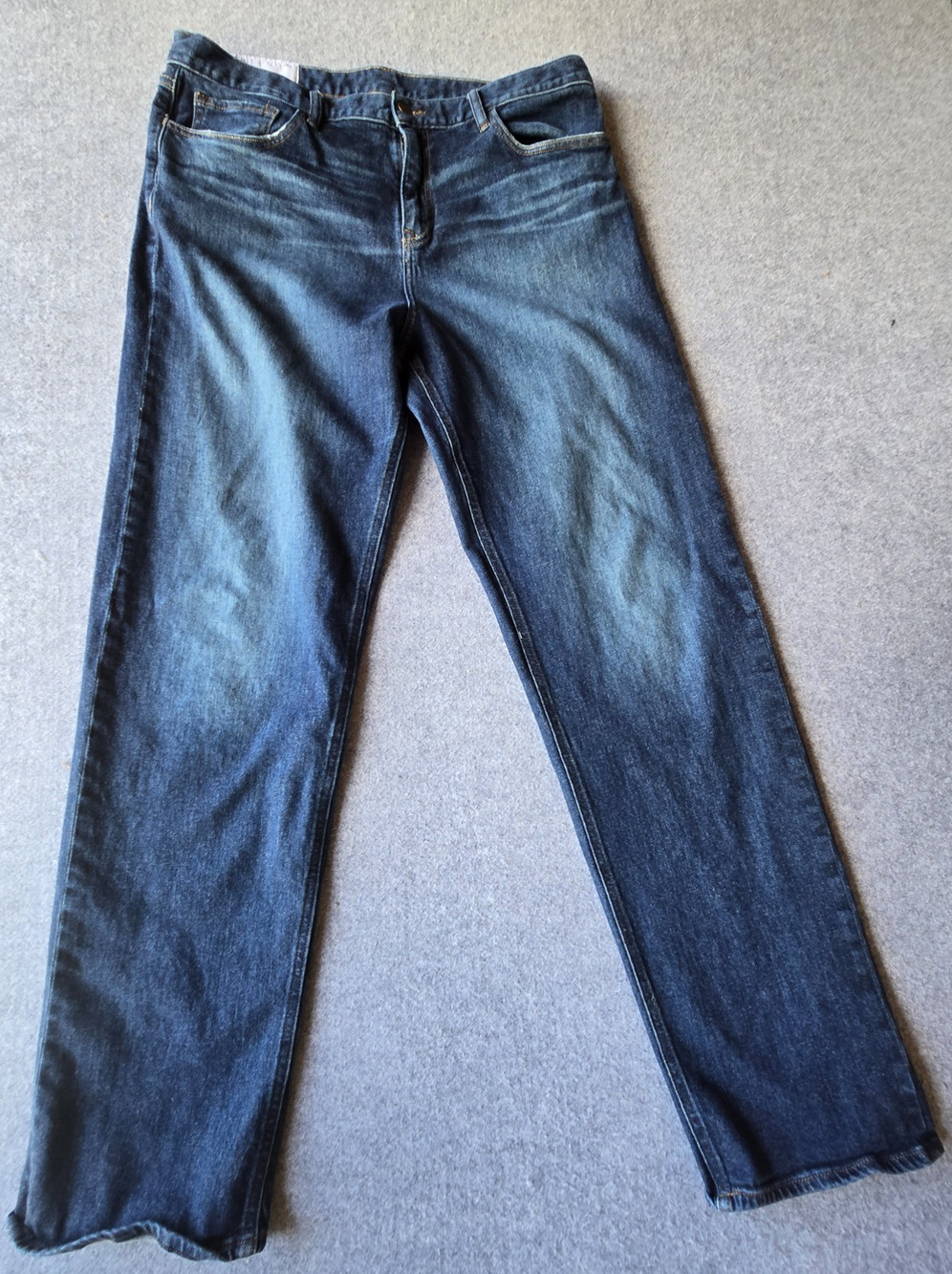 Banana Republic Men's Relaxed Fit Jeans Straight Leg Med Wash 36"x34"